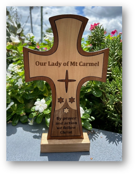 Our Lady of Mt Carmel Cross